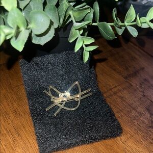 Gold Plated Cat Brooch